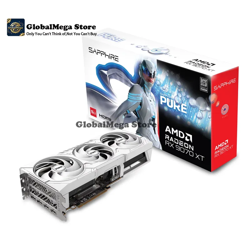 Rx 9070 16Gb - Placa de Vídeo para Jogos 2026