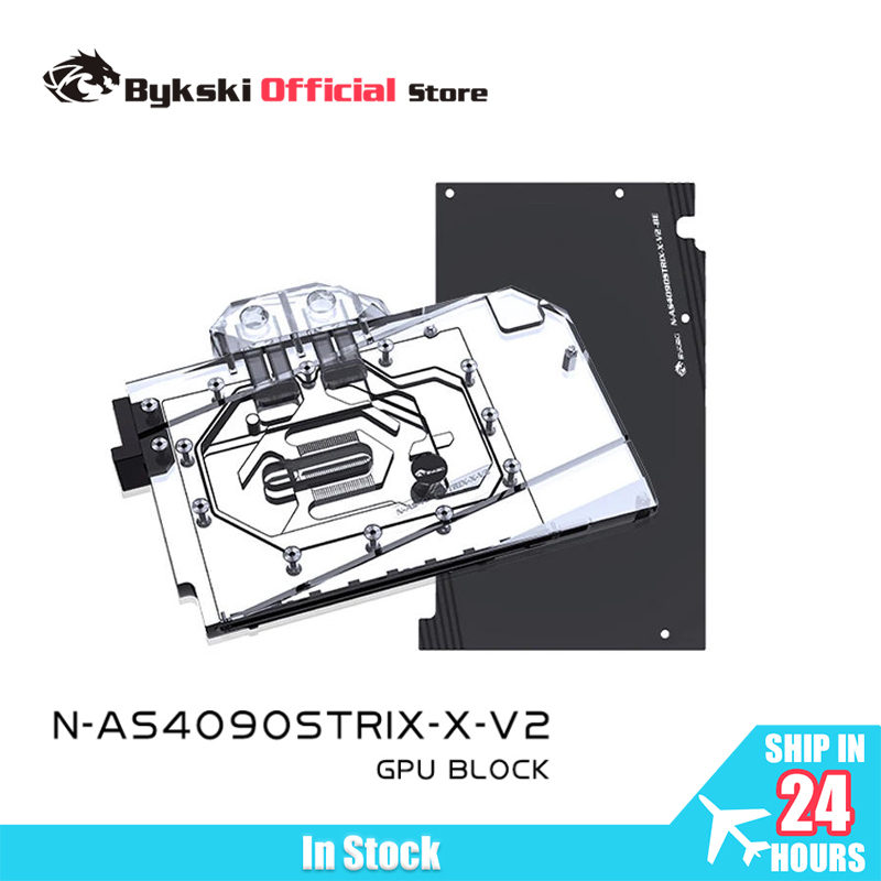 Rtx 4090 Water Block - Bykski N-AS4090STRIX-X-V2 / Bloco de GPU