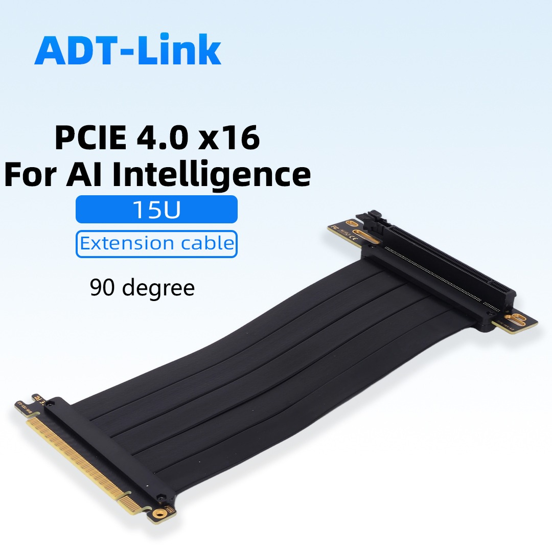 Pcie 5.0 Gpu Riser Cable - Cabo Adaptador Extensor de Placa Gráfica