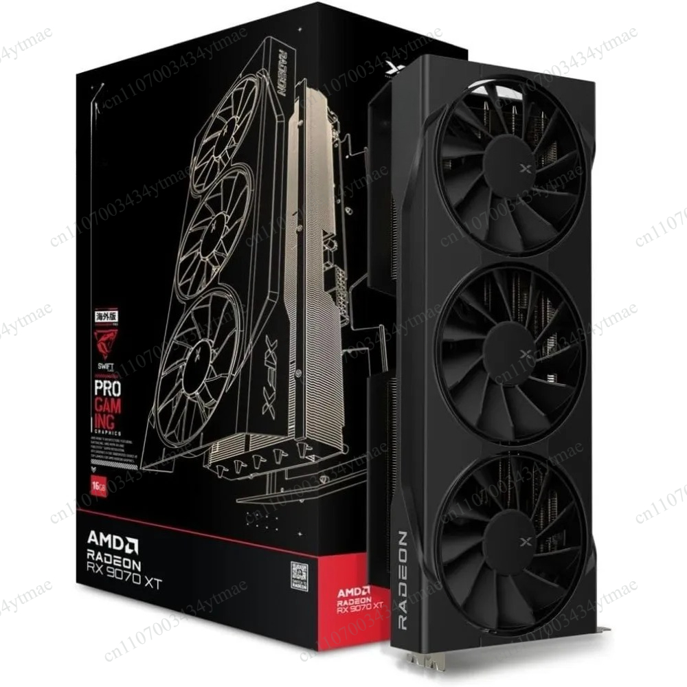Rx 9070 16Gb - Placa de Vídeo para Jogos RX
