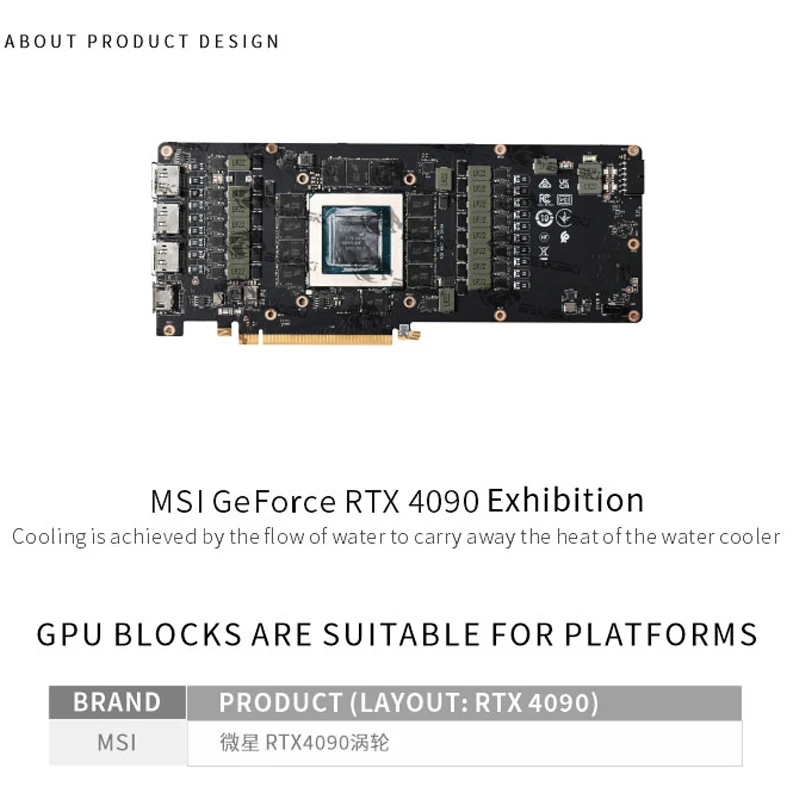 Bykski bloco gpu para msi rtx  - Rtx 4090 Water Block avaliação e preço