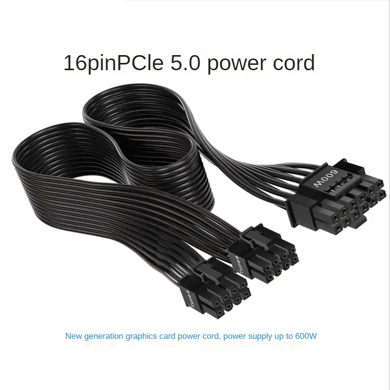 12VHPWR ATX3.0 PCI-E 5.0 Cabo  - Dual 8Pin To 16Pin 12Vhpwr Cable avaliação e preço