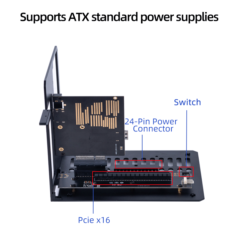 eGPU Thunderbolt 4/3 TB3/TB4 p - Gpu External Dock Egpu Thunderbolt 4 avaliação e preço
