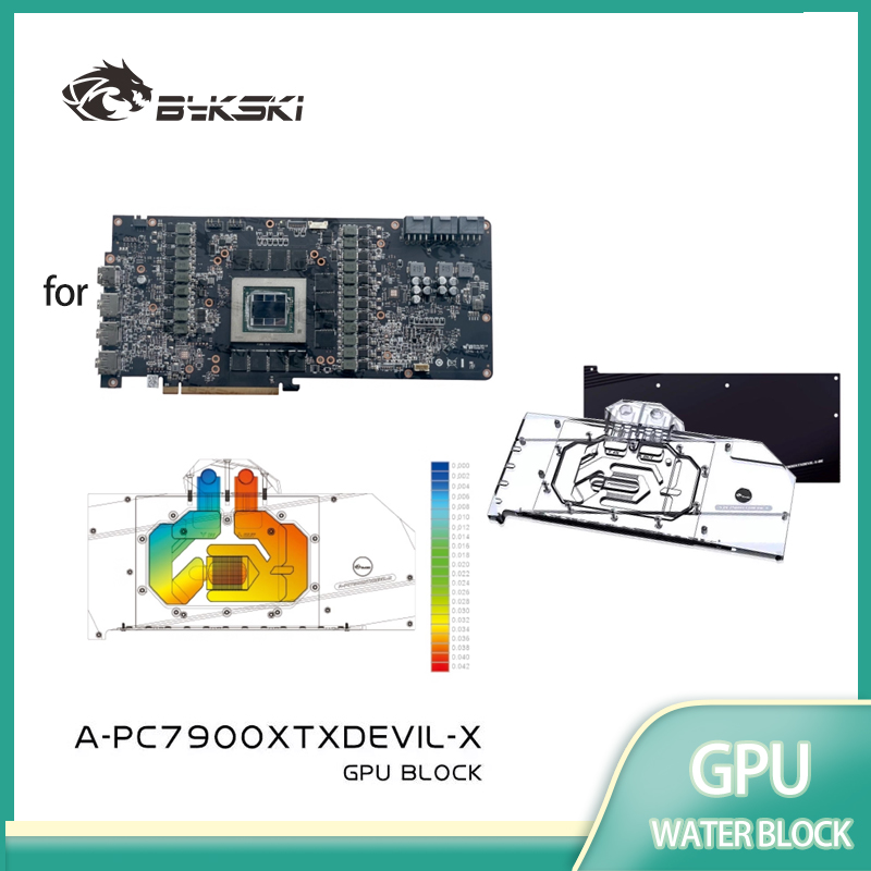 Bykski A-PC7900XTXDEVIL-X GPU  - Rx 7900 Xtx 24Gb avaliação e preço