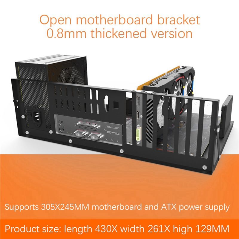 Suporte para Placa-Mãe de Mine - Gpu Mining Rig Frame 8 Gpu avaliação e preço