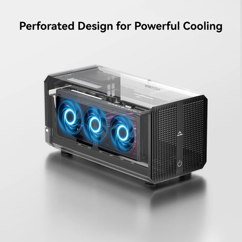Gabinete eGPU Acasis 40Gbps Th - Gpu External Dock Egpu Thunderbolt 4 avaliação e preço