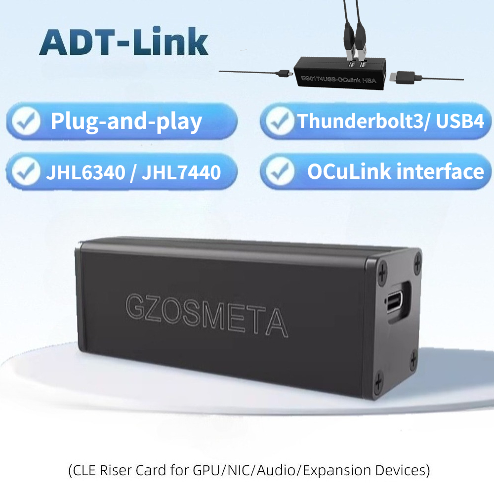 Adaptador T3 / T4 OCuLink Thun - Gpu External Dock Egpu Thunderbolt 4 avaliação e preço