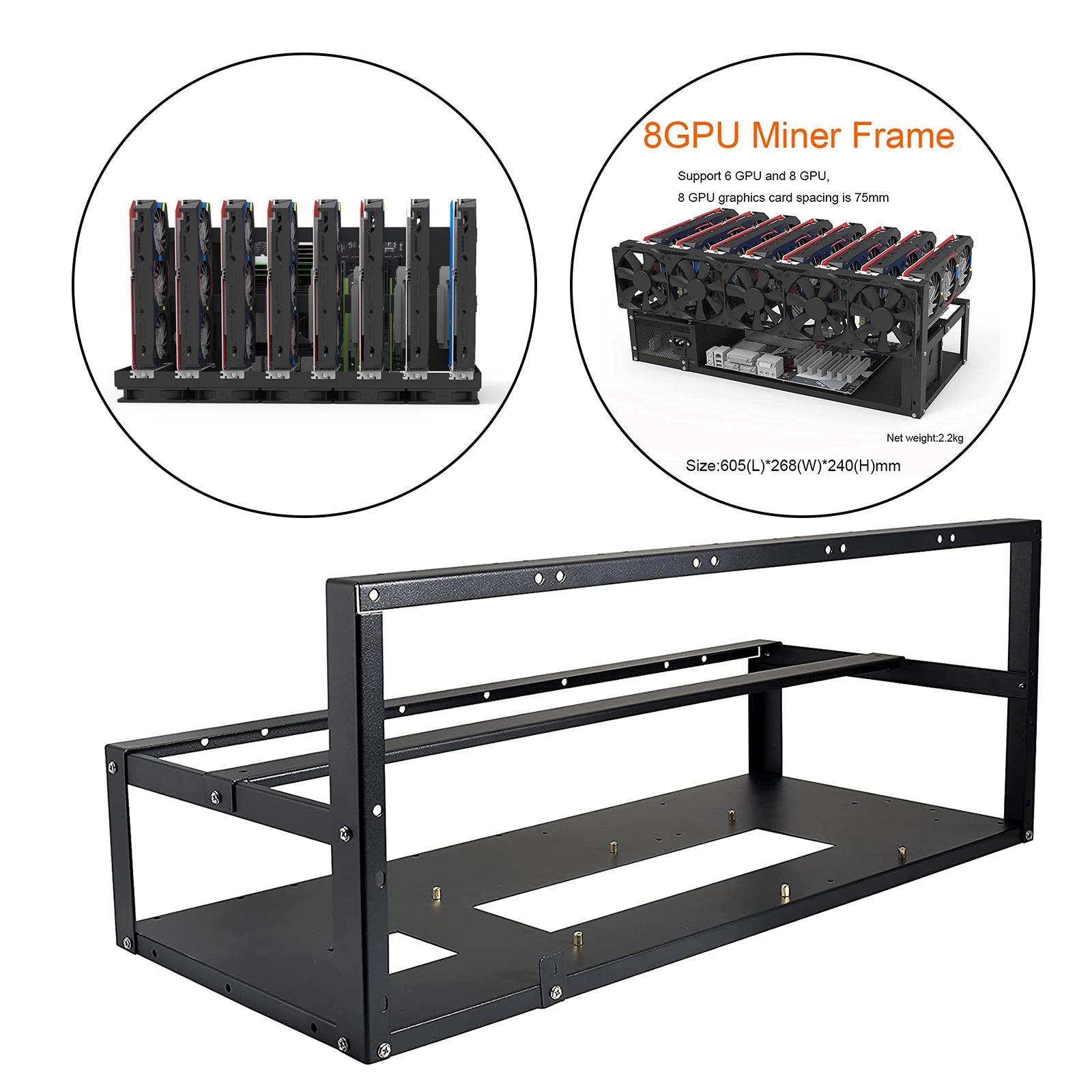 Estrutura de Suporte para Rig  - Gpu Mining Rig Frame 8 Gpu avaliação e preço
