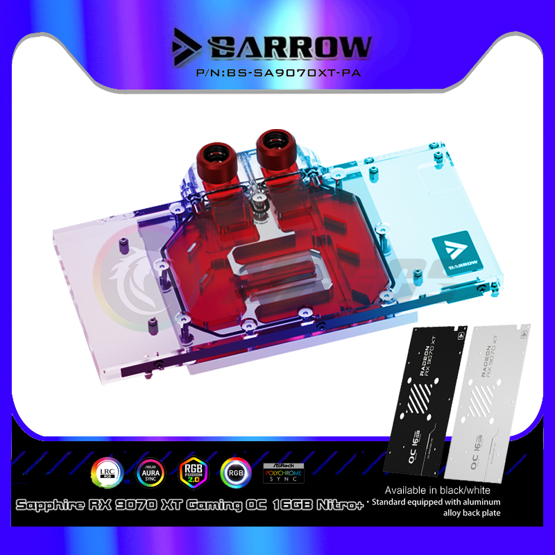 Bloco de água gpu para safira  - Rx 9070 16Gb avaliação e preço