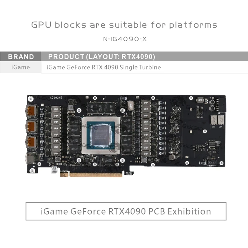 Bykski gpu bloco de água para  - Rtx 4090 Water Block avaliação e preço