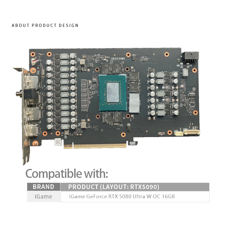 Bykski N-IG5080ULOC-X bloco gp - Rtx 5080 16Gb avaliação e preço